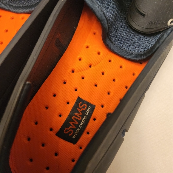 Swims Navy Blue Penny Loafers - Picture 6 of 10